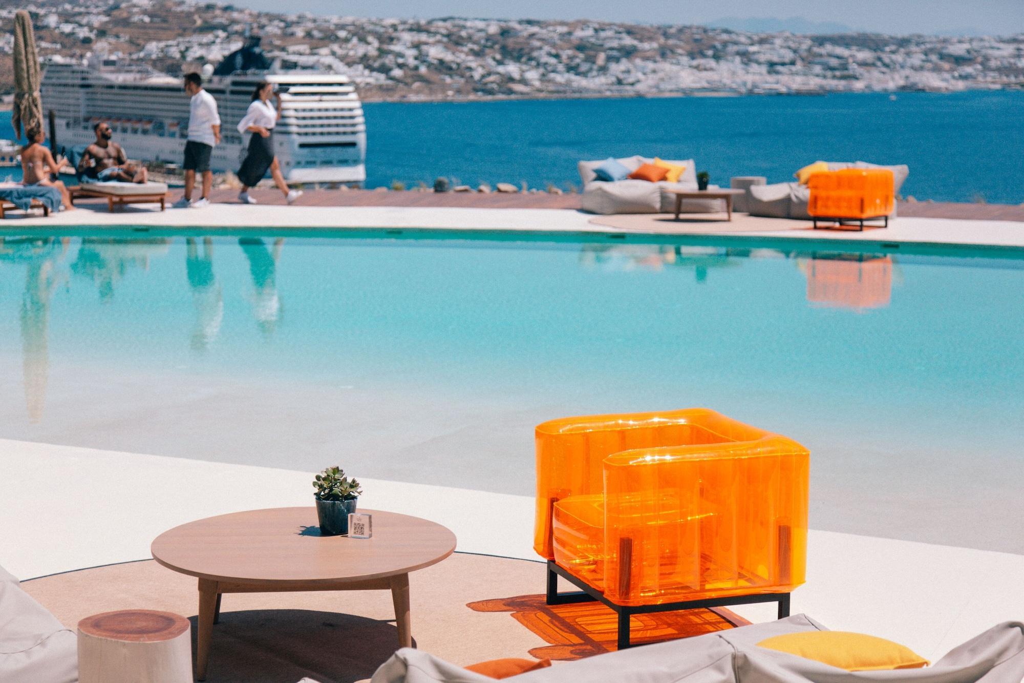 Anamar Destino Mykonos (Adults Only) Hotell Agios Stefanos  Exteriör bild